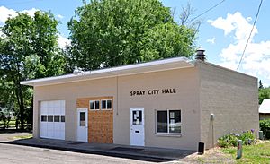 Spray City Hall in 2011