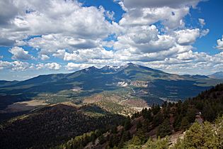 The Peaks from OLeary Lookout