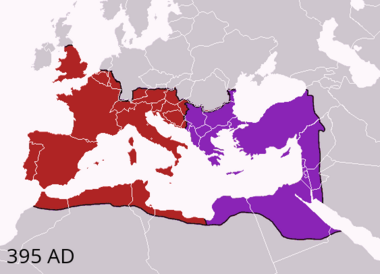 Theodosius I's empire