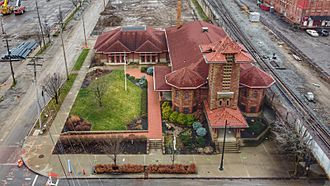 Toledo & Ohio station aerial