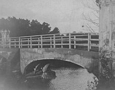 Tournament Bridge repaired, Eglinton, Ayrshire