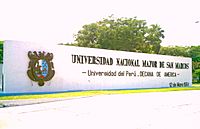 UNMSM muraldebienvenida