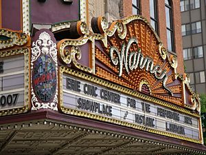 Warner Theatre Erie Marquee