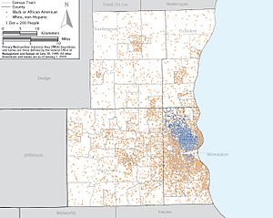 2000census- Black Residential Segregation