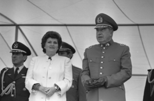 Augusto Pinochet y Lucía Hiriart