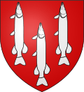 Blason Lucy de Cockermouth (selon Gelre)