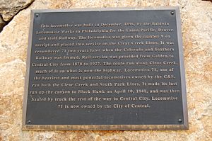 Central-City C&S-71 Plaque 2012-10-19