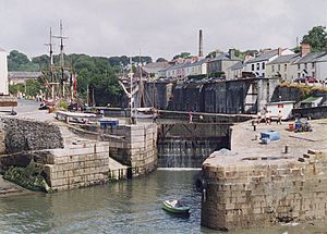 Charlestown harbour