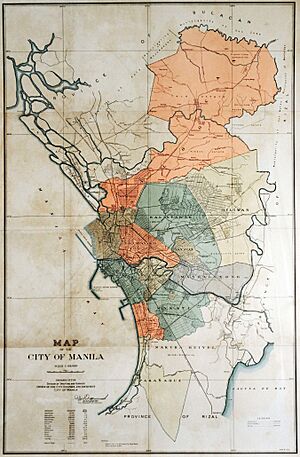 City of Greater Manila map