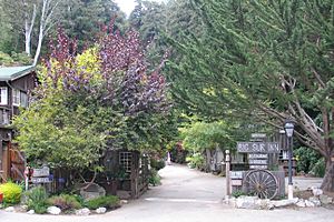 Deetjen's Big Sur Inn entrance