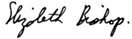 Elizabeth Bishop signature.svg