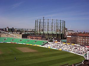 Gasholders at the Oval