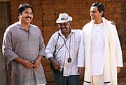 Mammootty and Saiju Kurup