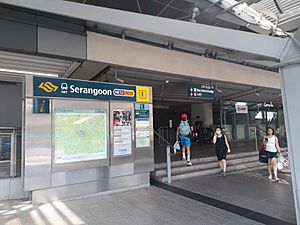 NE12 Serangoon Exit E