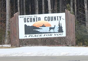 OcontoCountyWisconsinSign