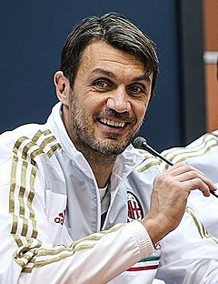 Paolo Maldini press conference in Tehran (cropped)