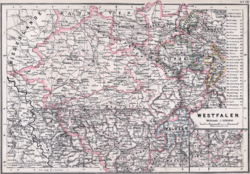 Provinz Westfalen 1905