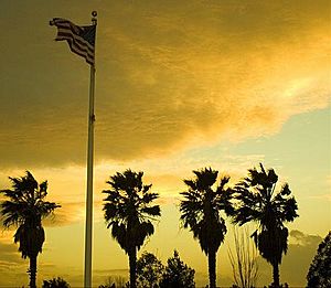 Sunset in Ridgecrest, CA