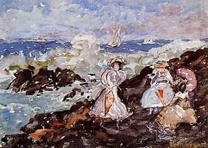 Surf, Cohasset Maurice Prendergast