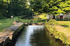 Waterloo Village, NJ - Morris Canal, Lock 3 West.jpg