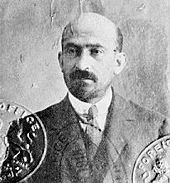 Weizmann's passport photo