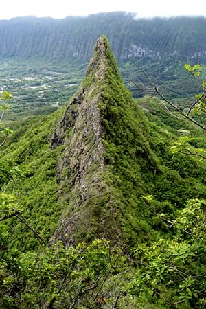 Ahiki Olomana Third Peak