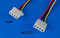 Amp and Molex Connectors