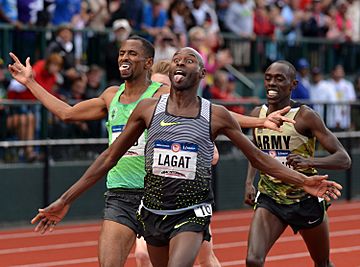 Bernard Lagat and Paul Chelimo 2016