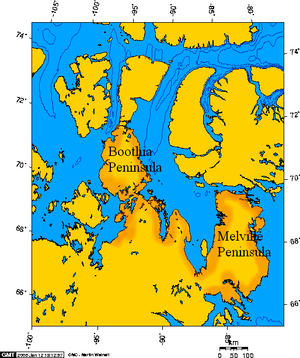 Boothia and melville peninsula 1