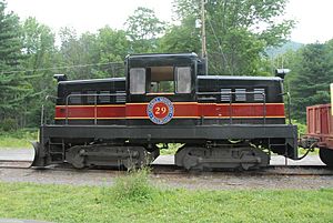 CMRR Locomotive 29 Side View