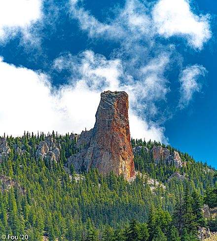 Chimney Rock in BC