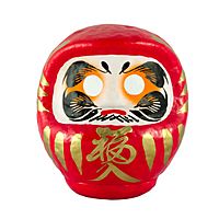 Daruma doll, cut out, 03