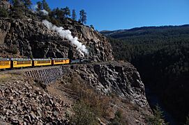 Durango-Silverton Highline 2012-10-25