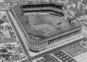 Ebbets Field aerial