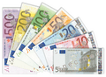 Euro banknotes 2002