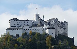 Festung Hohensalzburg von Nordost