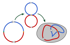 Homotopy group addition