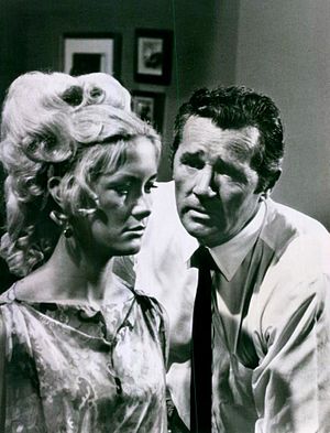 Howard Duff and Joan Van Ark in 1968