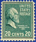 James Garfield 1938 Issue-20c