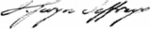 John Gwyn Jeffreys Signature.png