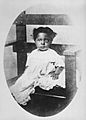 Joséphine Baker enfant - médaillon