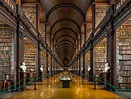 Long Room Interior, Trinity College Dublin, Ireland - Diliff