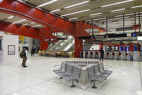 Martin Place Station concourse 2017