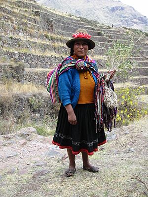 Quechua Woman in Peru