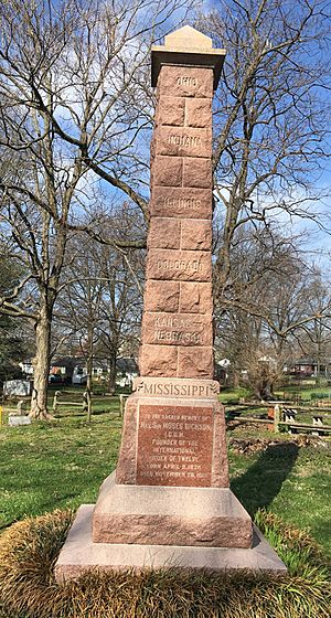 Rev. Moses Dickson Monument