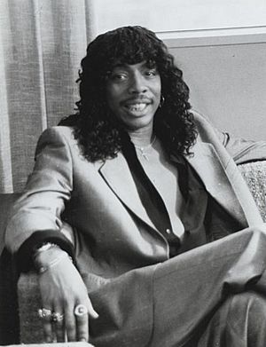 Rick James in Lifestyles of the Rich 1984.JPG