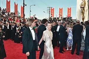 River Phoenix and Martha Plimpton