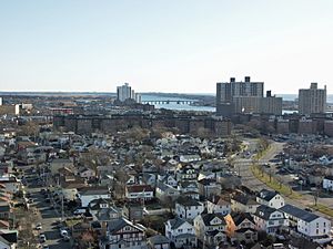 Rooftop view of Far Rockaway