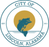 Official seal of Lincoln, Alabama