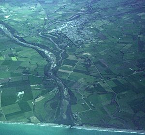 Temuka and the Opihi River